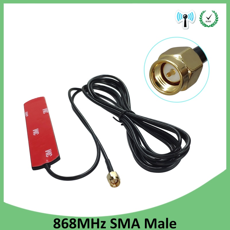 GSM ׳  Ʈ 868 m ġ ׳, SMA  Ŀ..